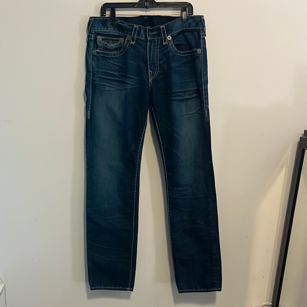 like new true religion‎ jeans size 34